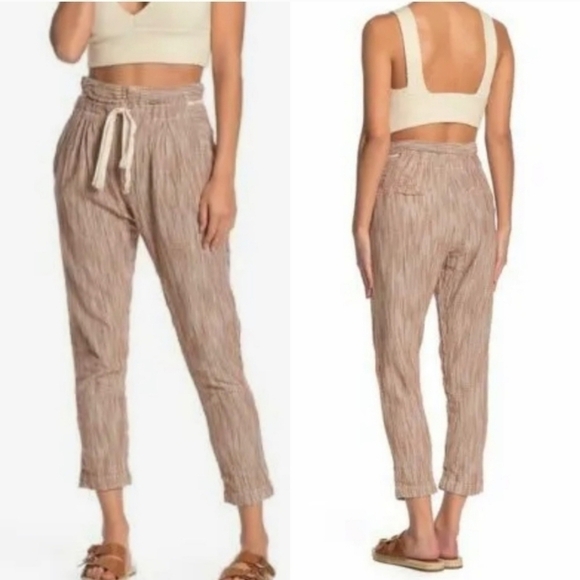 NEW Free People Light At Sunrise Pants Caraway 0 - Picture 1 of 11